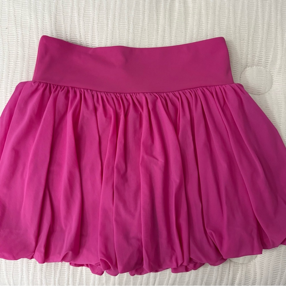 Thrive Fuchsia Skater Skirt
